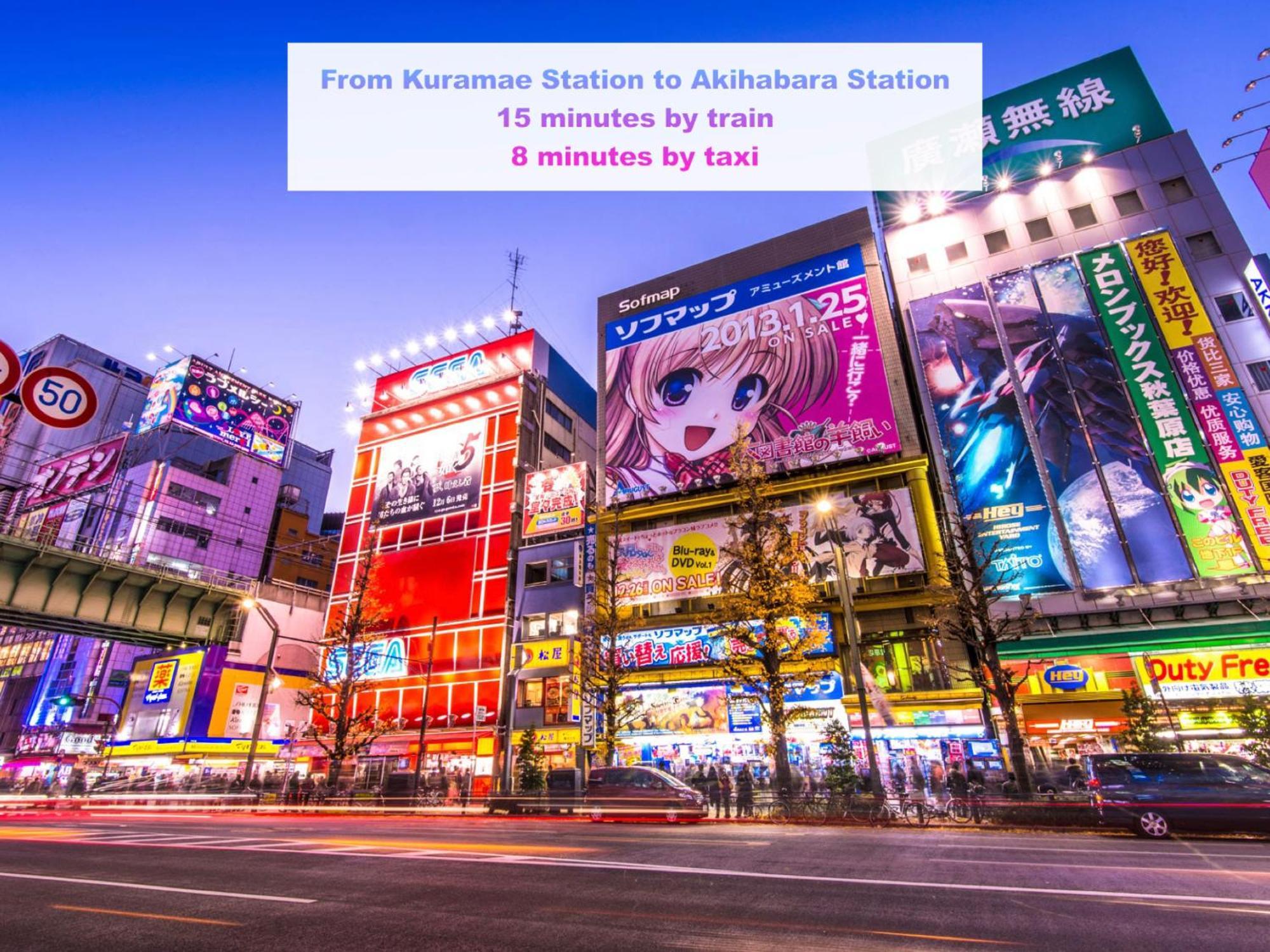 桜の川7 Asakusa 901 Kuramae Train 3Mins Free Wifi Eight People Quiet,Cook,Perfect Facilities Präfektur Tokio Exterior foto